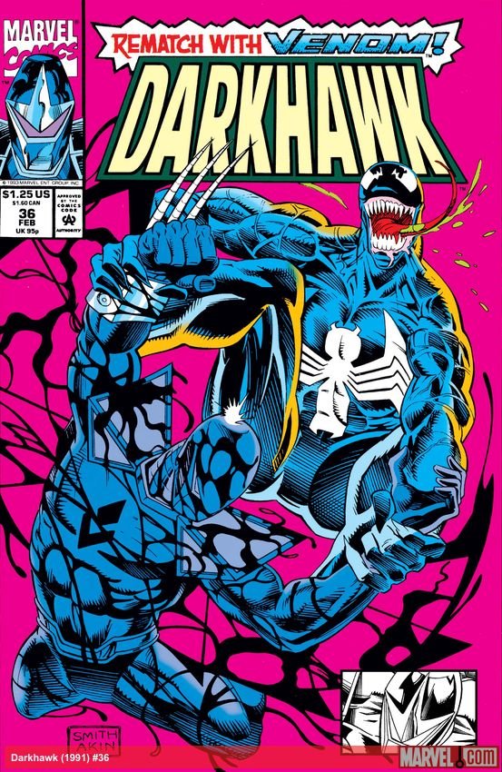 Cover of Darkhawk (1991) - #36
