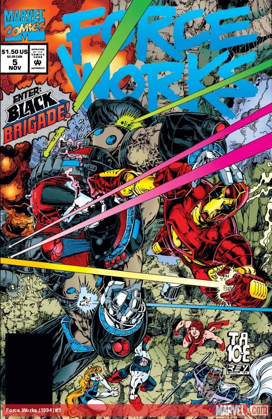 Cover of Force Works (1994) - #5