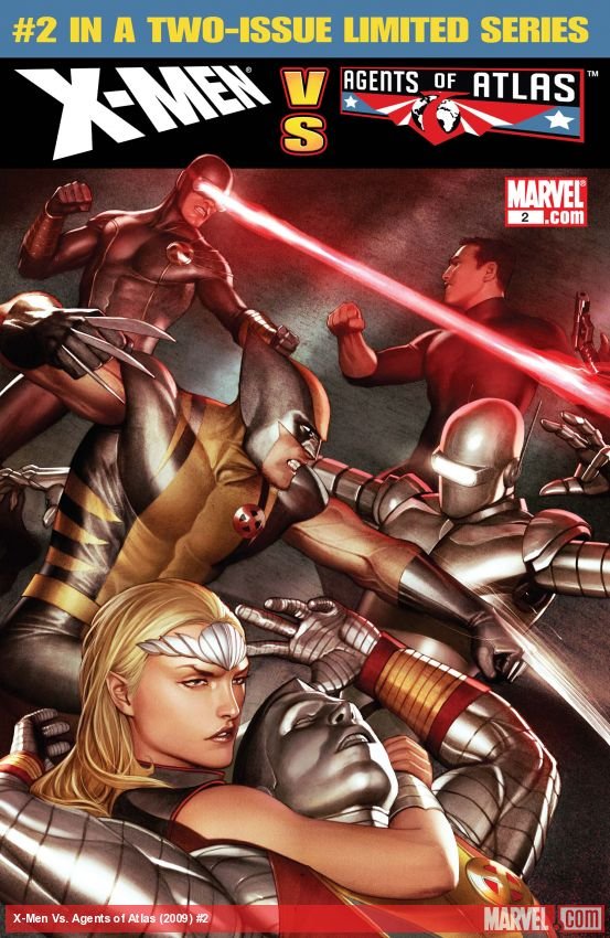 Cover of X-Men Vs. Agents Of Atlas (2009) - #2