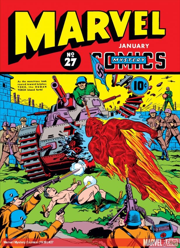 Cover of Marvel Mystery Comics (1939) - #27