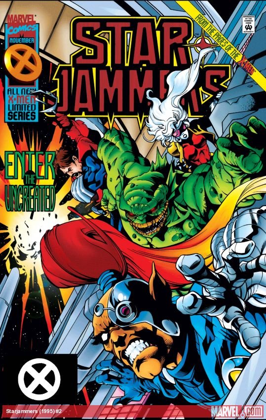 Cover of Starjammers (1995) - #2