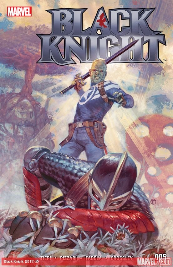 Cover of Black Knight (2015) - #5