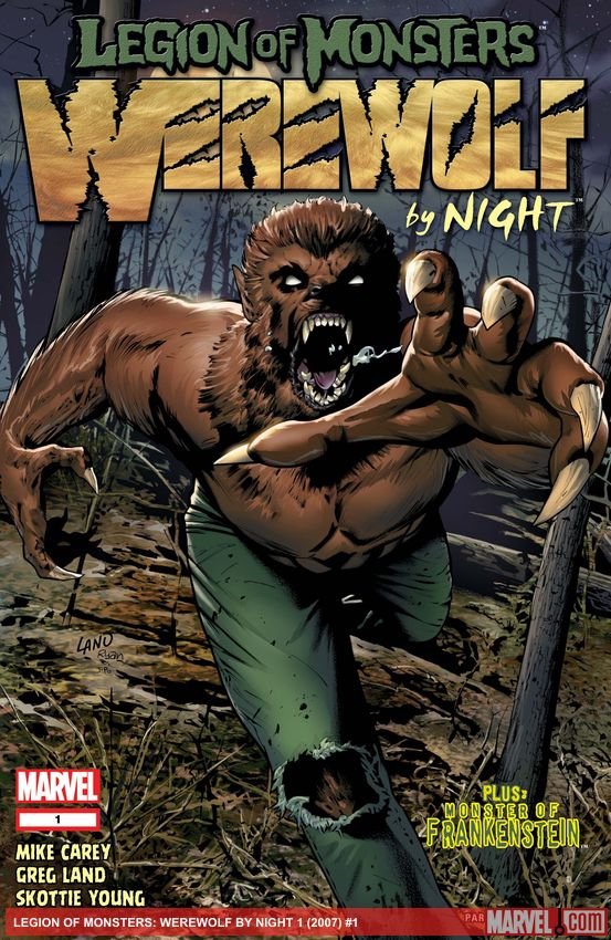Cover of Legion Of Monsters: Werewolf By Night (2007) - #1