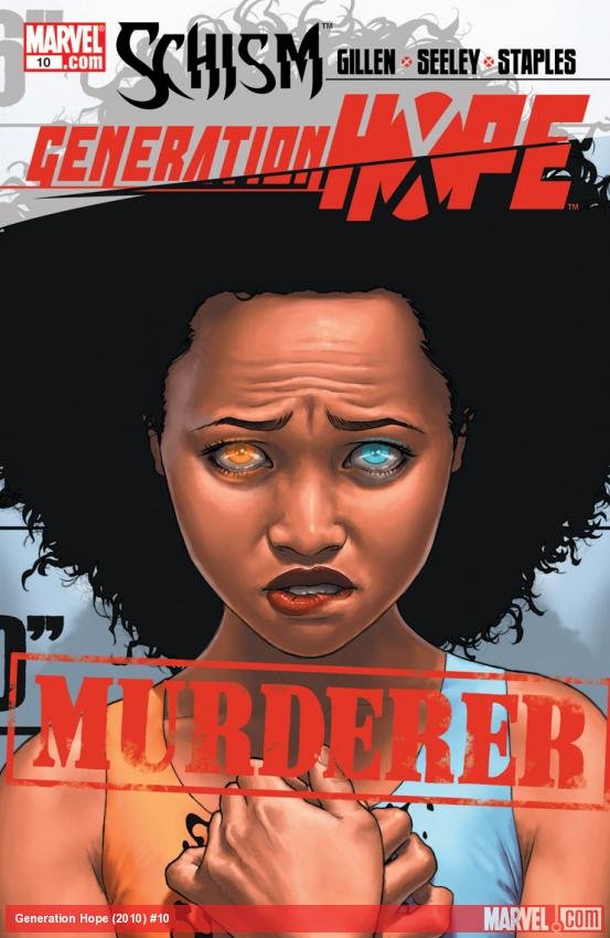 Cover of Generation Hope (2010) - #10