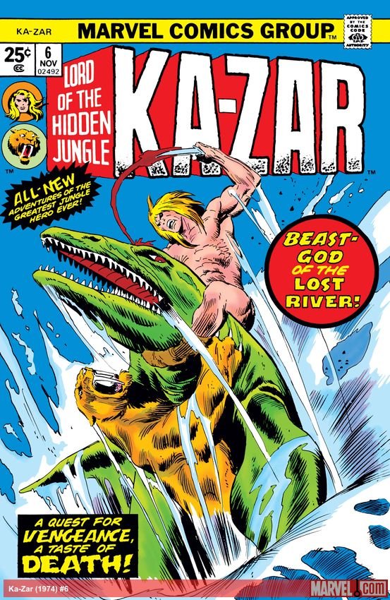 Cover of Ka-Zar (1974) - #6