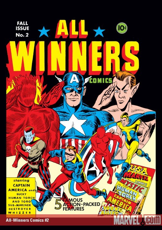 Cover of All-Winners Comics (1941) - #2