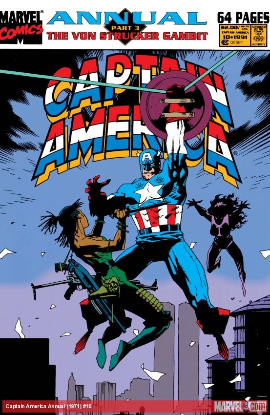 Cover of Captain America Annual (1971) - #10