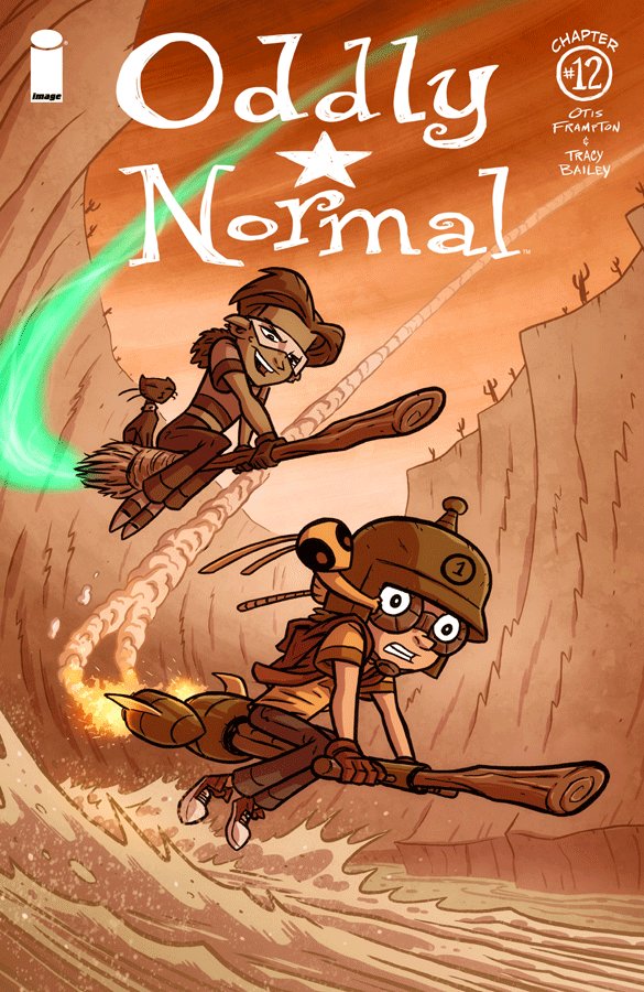 Cover of Oddly Normal (2014) - #12