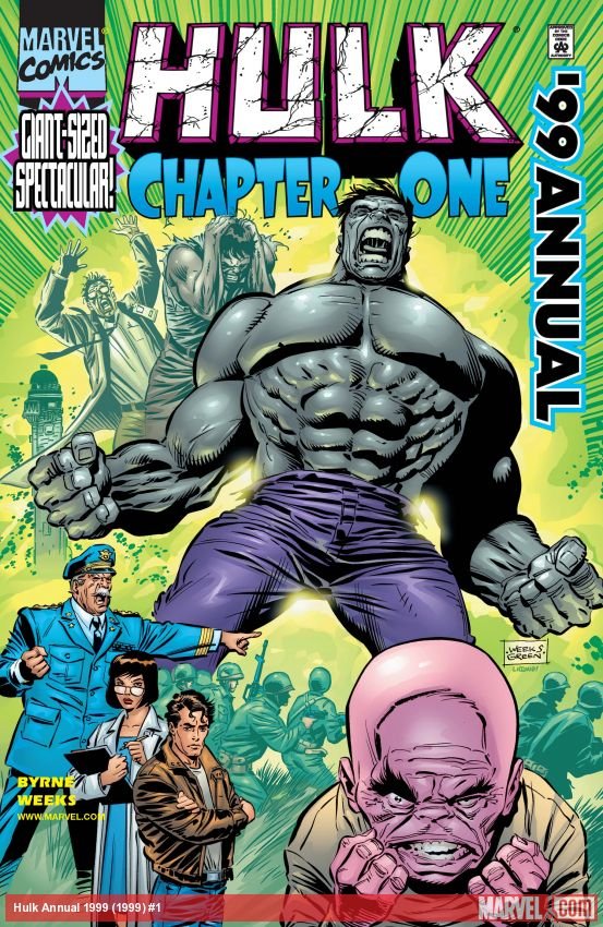 Cover of Hulk Annual 1999 (1999) - #1