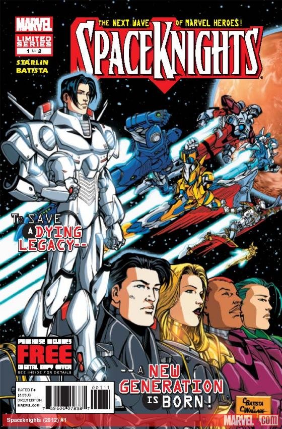 Cover of Spaceknights (2012) - #1