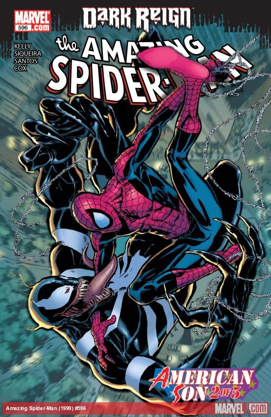 Cover of The Amazing Spider-Man (1999) - #596