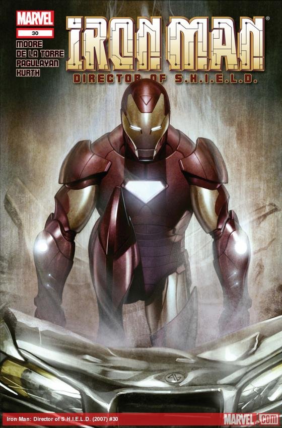 Cover of Iron Man: Director Of S.h.i.e.l.d. (2008) - #30