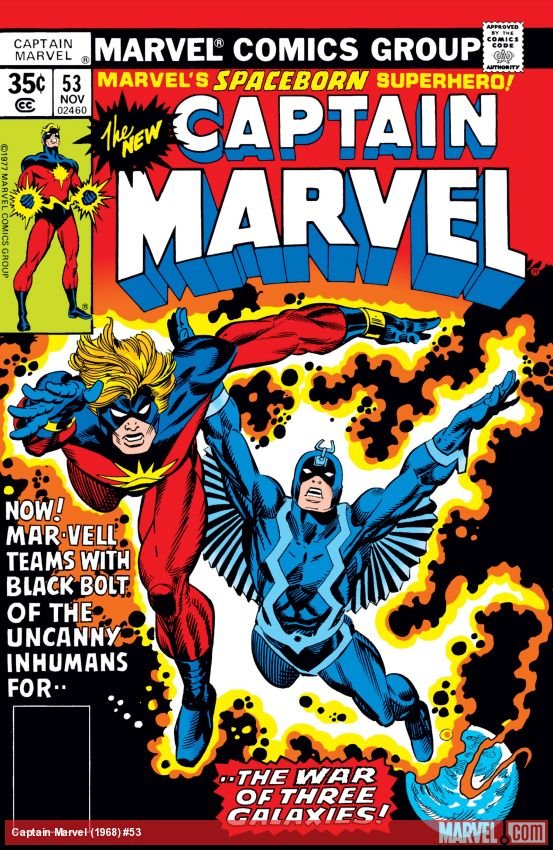 Cover of Captain Marvel (1968) - #53