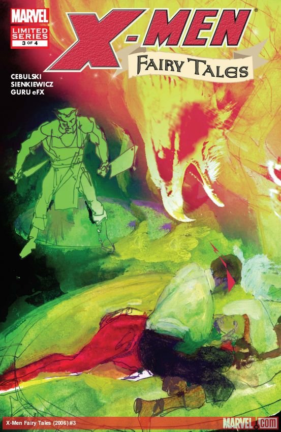 Cover of X-Men Fairy Tales (2006) - #3