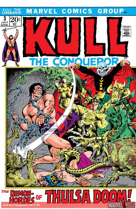 Cover of Kull The Conqueror (1971) - #3