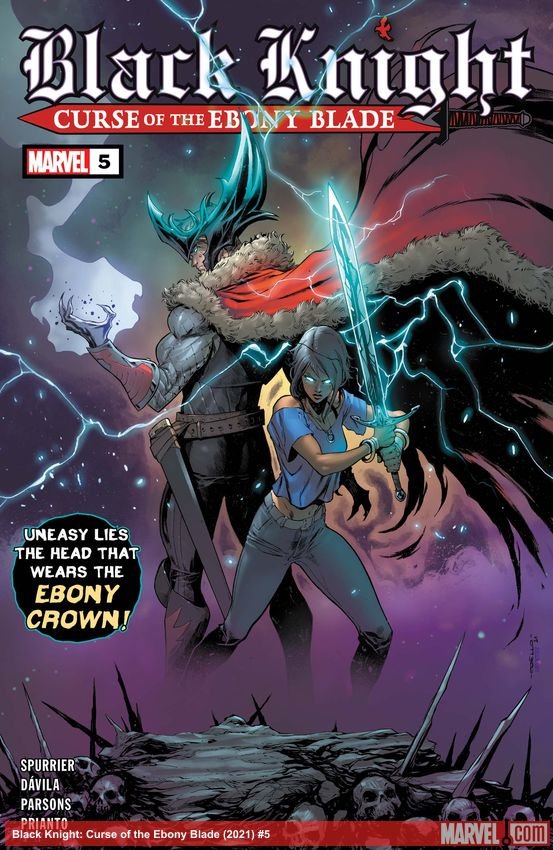 Cover of Black Knight: Curse Of The Ebony Blade (2021) - #5