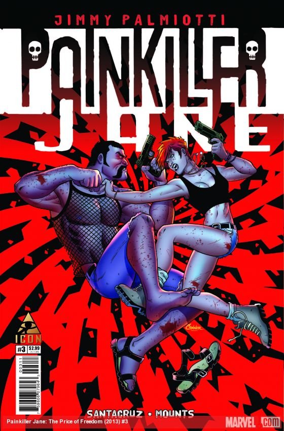 Cover of Painkiller Jane: The Price Of Freedom (2013) - #3