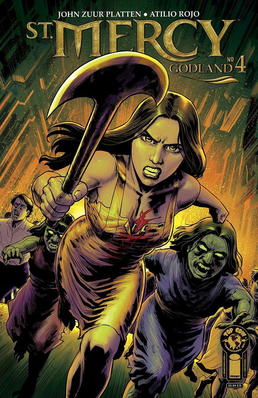 Cover of St. Mercy: Godland (2024) - #4