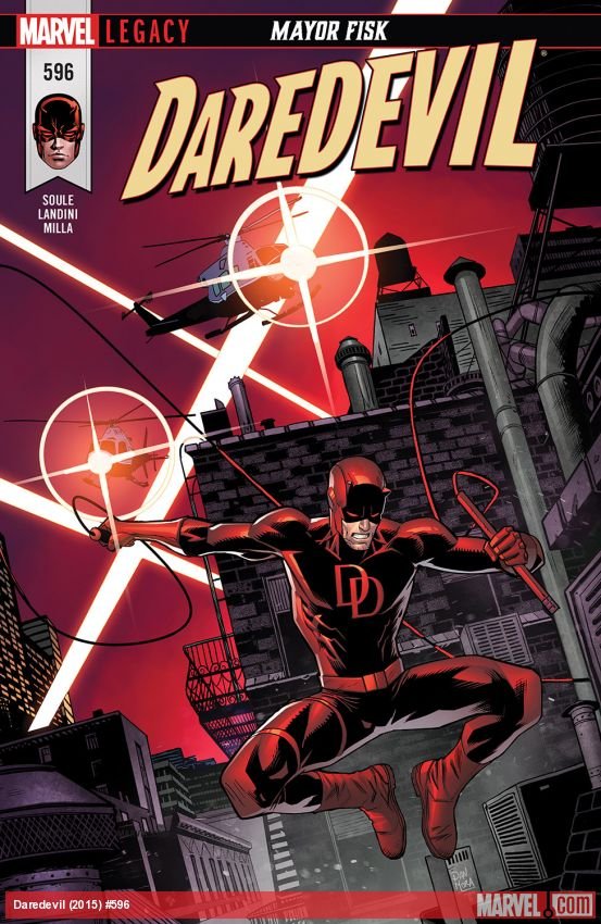 Cover of Daredevil (2015) - #596