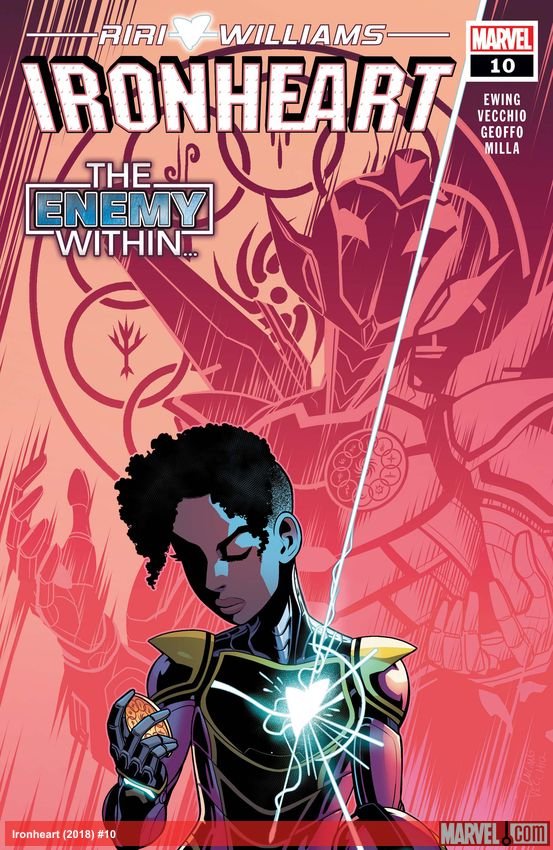 Cover of Ironheart (2018) - #10