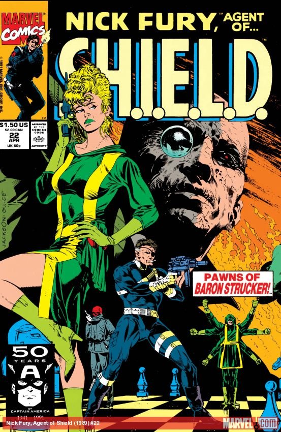 Cover of Nick Fury, Agent Of S.h.i.e.l.d. (1989) - #22