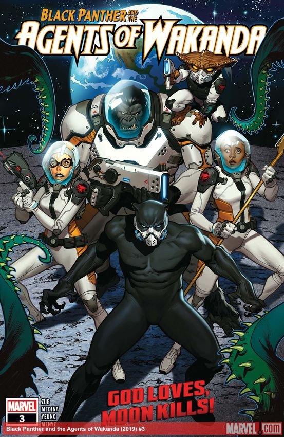 Cover of Black Panther And The Agents Of Wakanda (2019) - #3