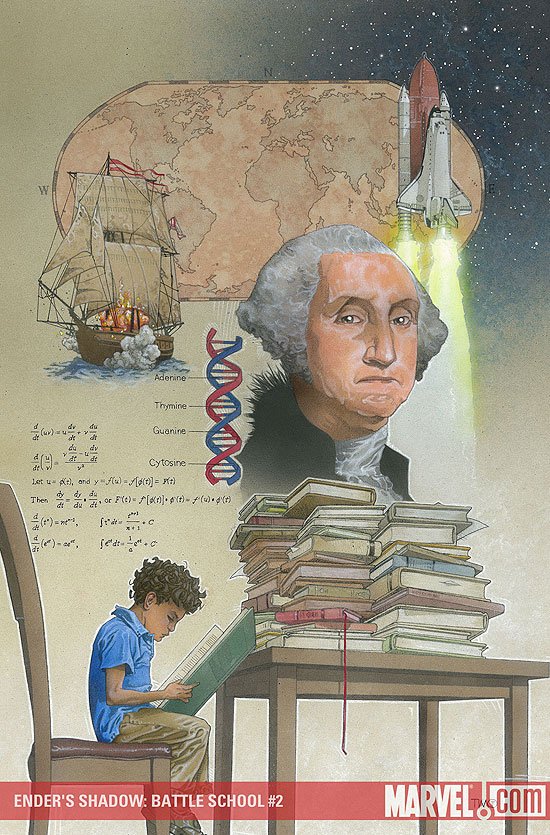 Cover of Ender's Shadow: Battle School (2008) - #2