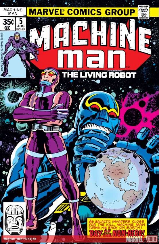 Cover of Machine Man (1978) - #5