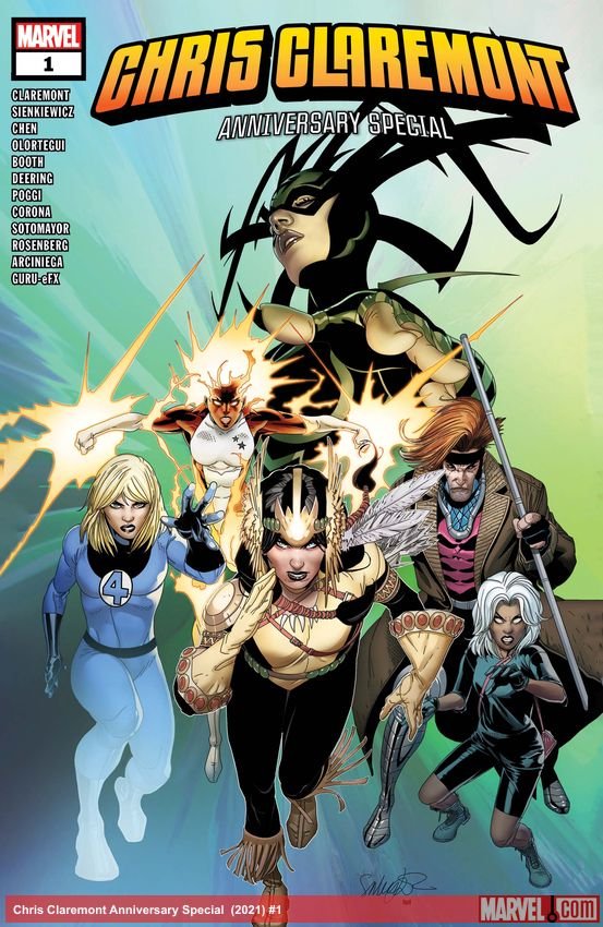 Cover of Chris Claremont Anniversary Special (2021) - #1