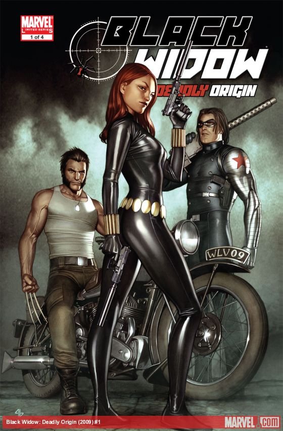 Cover of Black Widow: Deadly Origin (2009) - #1