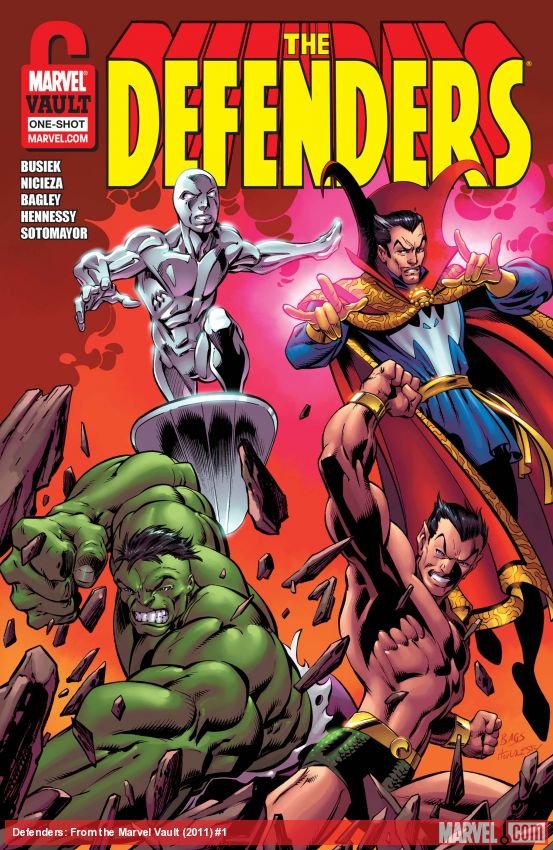 Cover of Defenders: From The Marvel Vault (2011) - #1