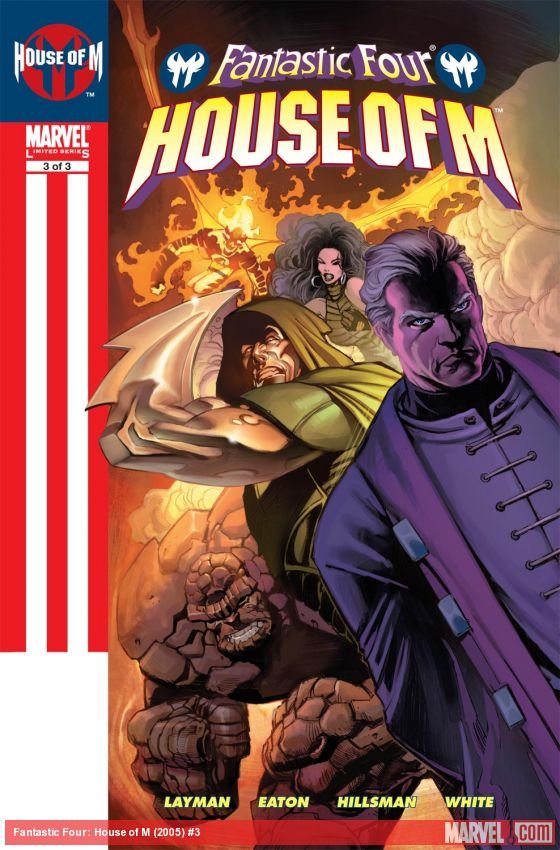 Cover of Fantastic Four: House Of M (2005) - #3