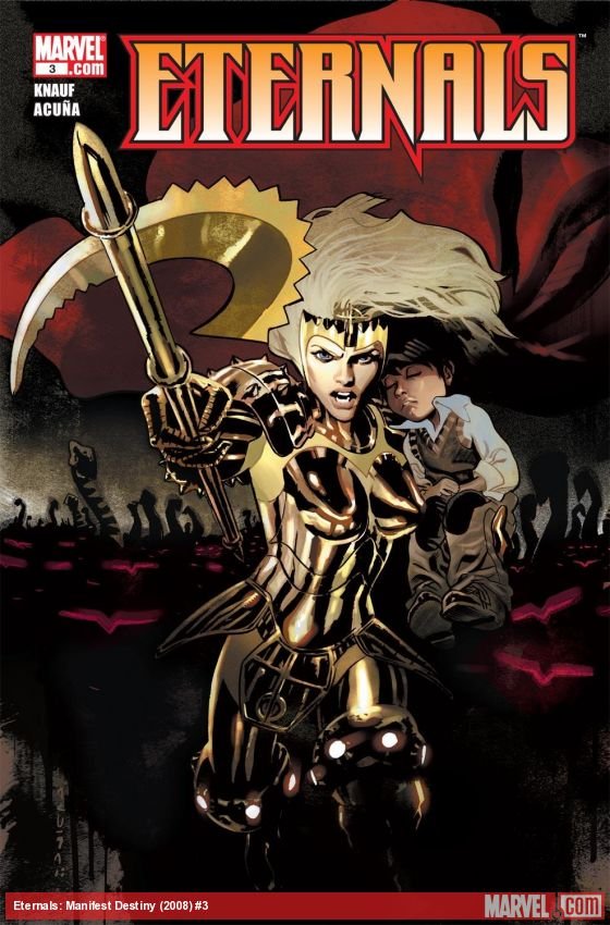 Cover of Eternals (2008) - #3
