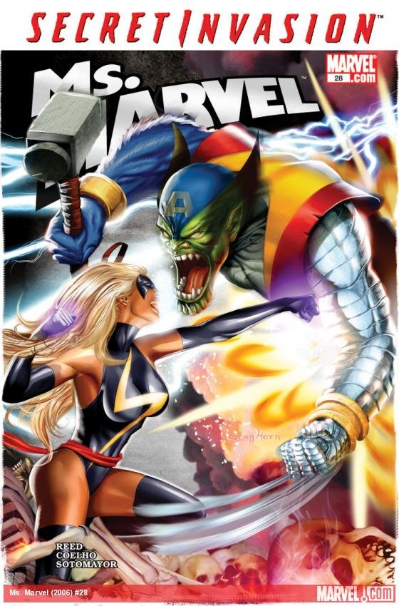 Cover of Ms. Marvel (2006) - #28