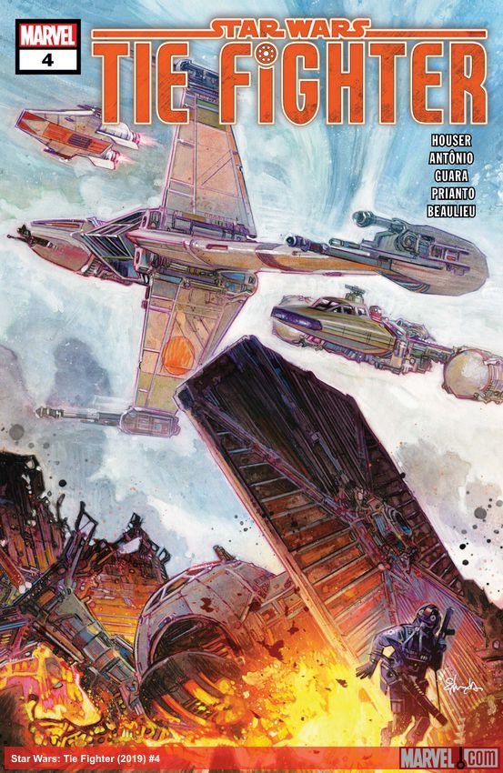 Cover of Star Wars: Tie Fighter (2019) - #4