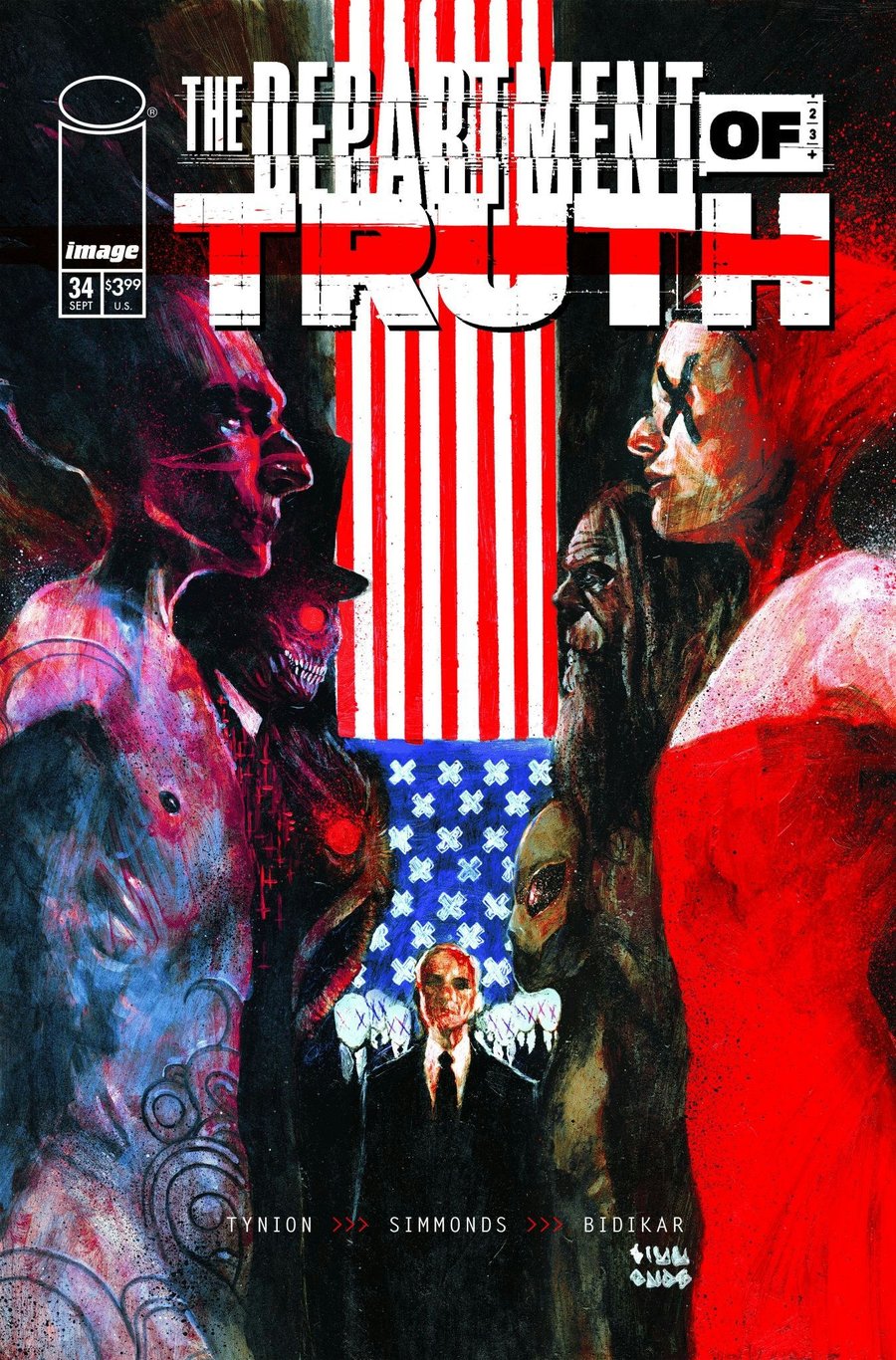 Cover of The Department of Truth (2020) - #34
