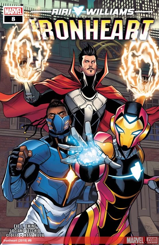 Cover of Ironheart (2018) - #8