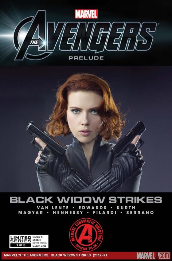 Cover of Marvel's The Avengers: Black Widow Strikes (2012) - #1