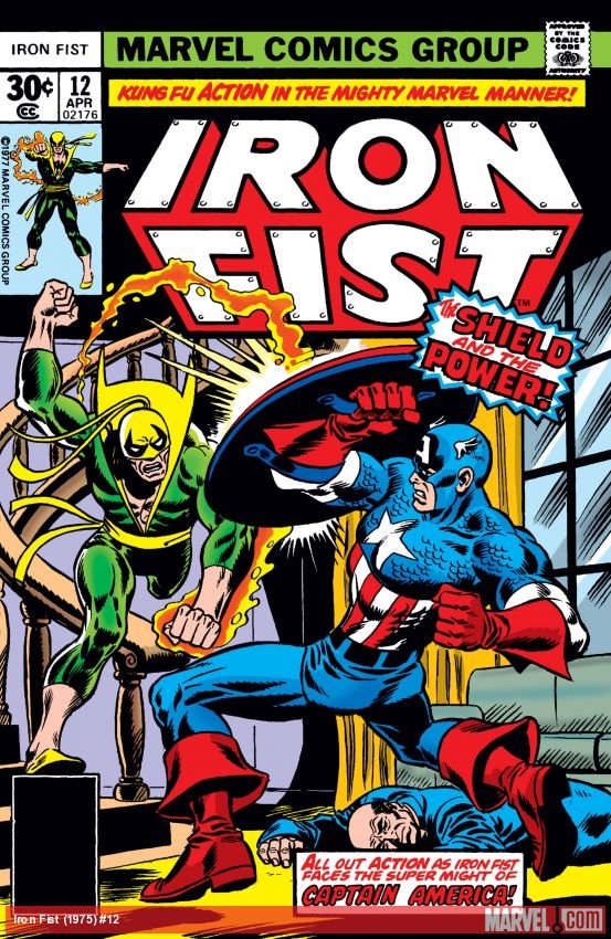 Cover of Iron Fist (1975) - #12