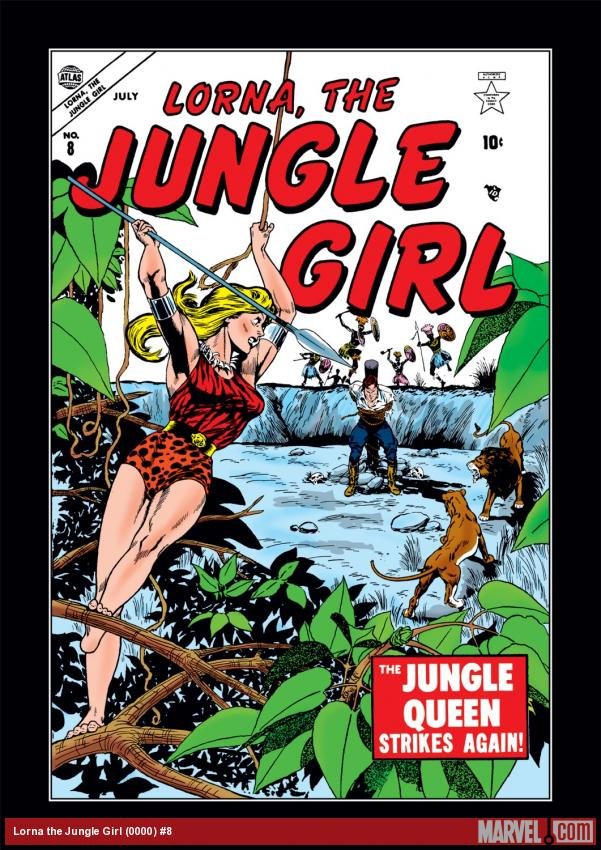 Cover of Lorna The Jungle Girl (1954) - #8