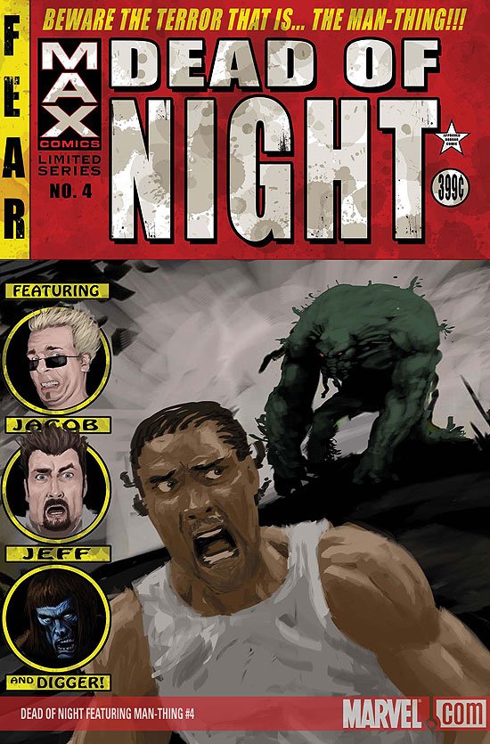 Cover of Dead Of Night Featuring Man-Thing (2008) - #4