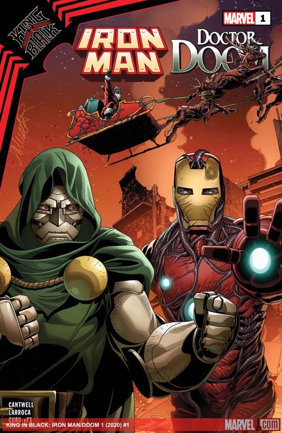 Cover of King In Black: Iron Man/Doom (2020) - #1