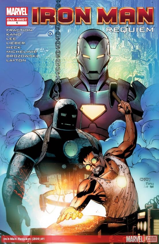 Cover of Iron Man: Requiem (2009) - #1