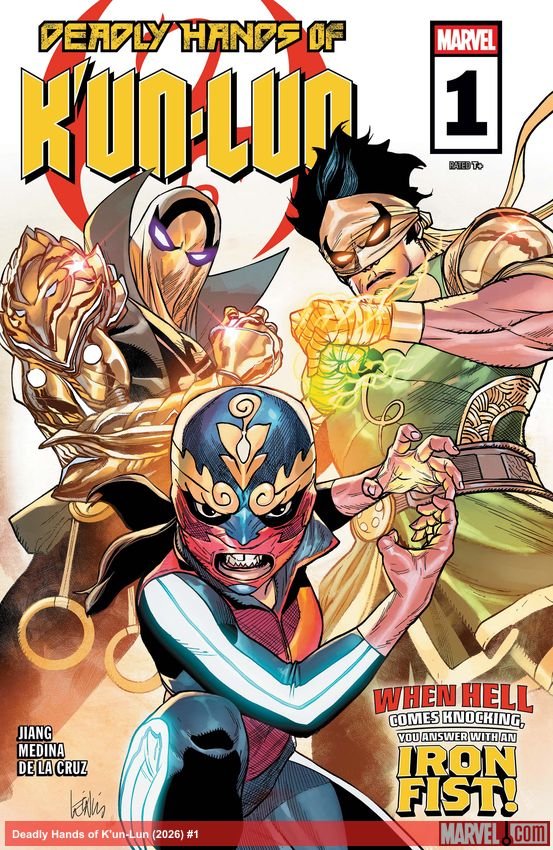 Cover of Deadly Hands Of K'un-Lun (2026) - #1