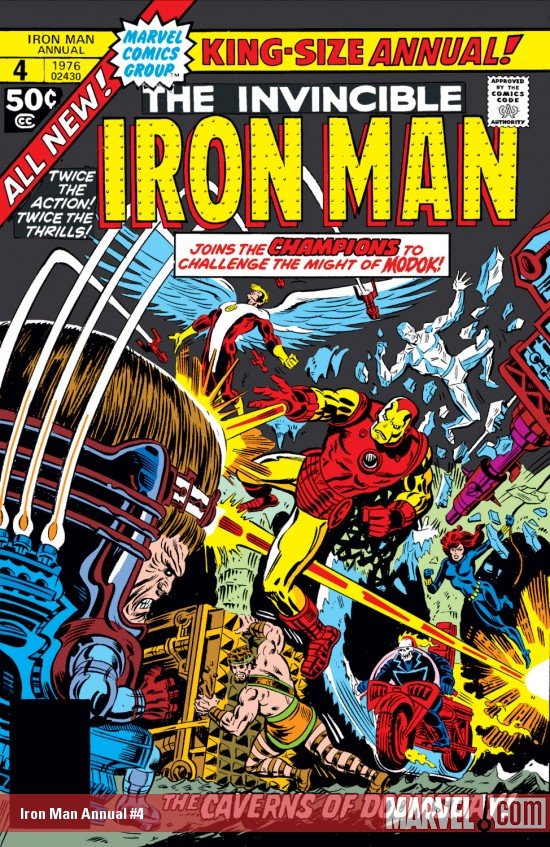 Cover of Iron Man Annual (1976) - #4