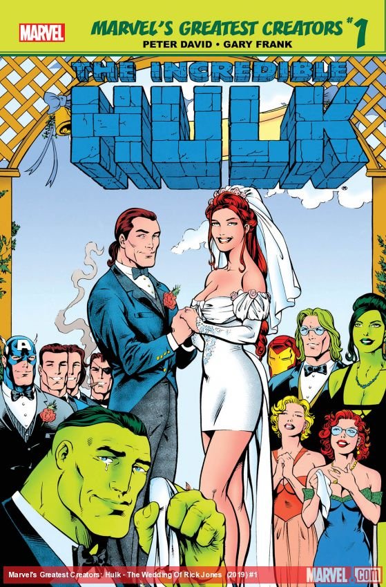 Cover of Marvel's Greatest Creators: Hulk - The Wedding of Rick Jones (2019) - #1