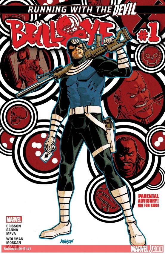 Cover of Bullseye (2017) - #1