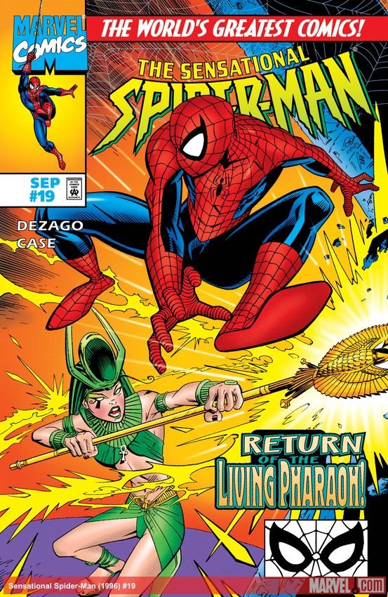 Cover of Sensational Spider-Man (1996) - #19