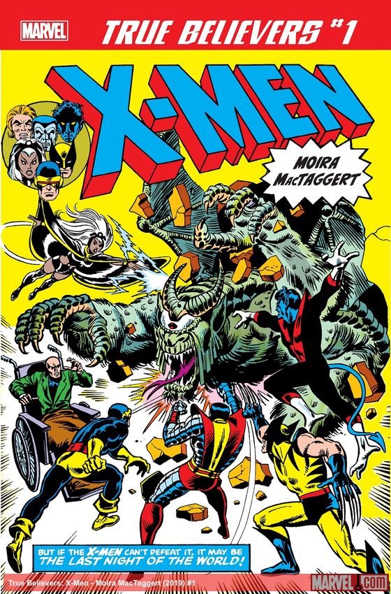 Cover of True Believers: X-Men - Moira MacTaggert (2019) - #1