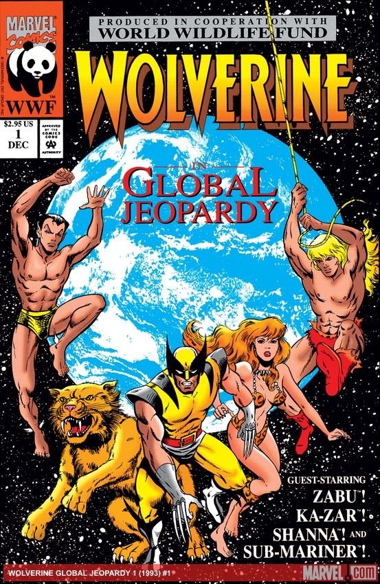 Cover of Wolverine: Global Jeopardy (1993) - #1